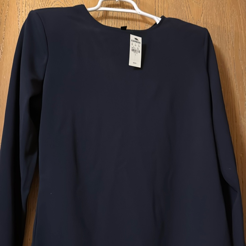 NWT Express Navy Bodysuit